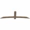 Ekena Millwork Bellingham Smooth Timber Gable Bracket, Douglas Fir, 84"W x 28"H x 1 1/2"D x 5 1/2"F, 8/12 Pitch GBW084X28X0206BEL00SDF - alternate 2